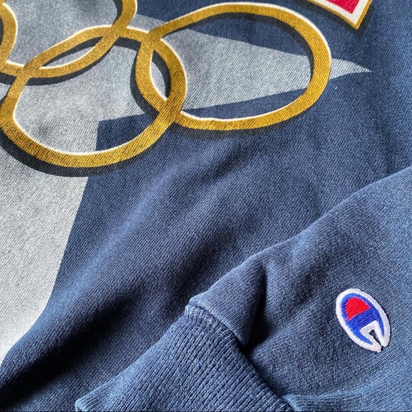 Champion 100 Atlanta USA Olympics Sweater - Picture 6 of 7